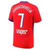 Paris Saint-Germain Kvaratskhelia 7 Pelipaita Kolmas 2025-26
